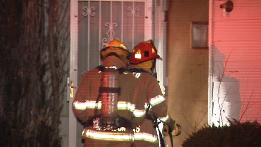 Candle Starts House Fire