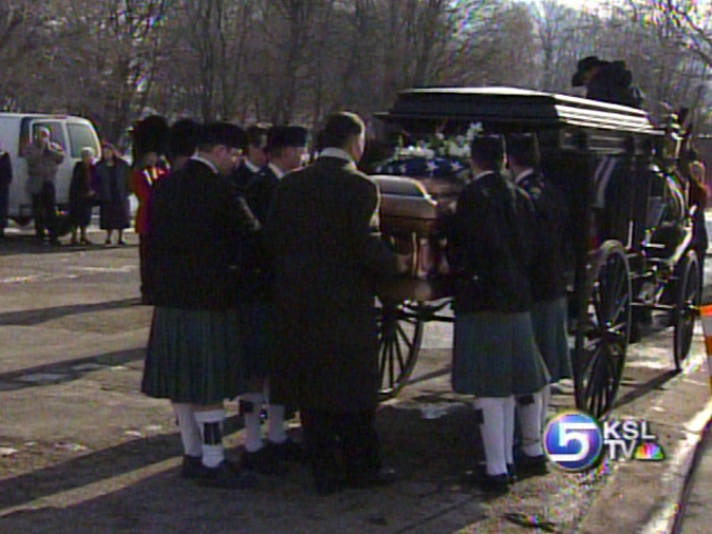 Funeral Held for Utah Bagpiper