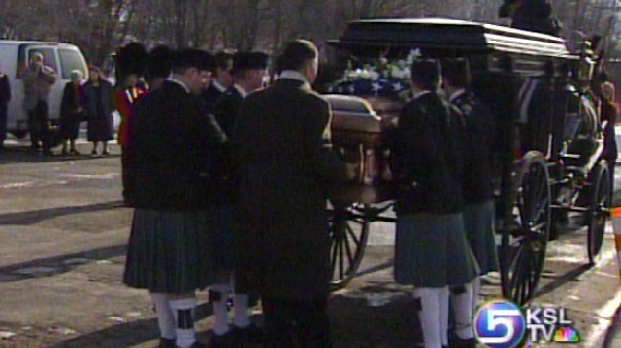 Funeral Held for Utah Bagpiper