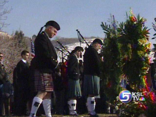 Funeral Held for Utah Bagpiper