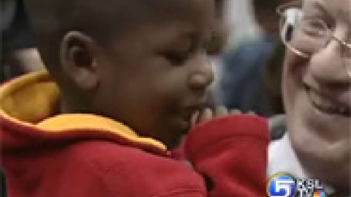 Orphans From Haiti Meet New Families in Utah