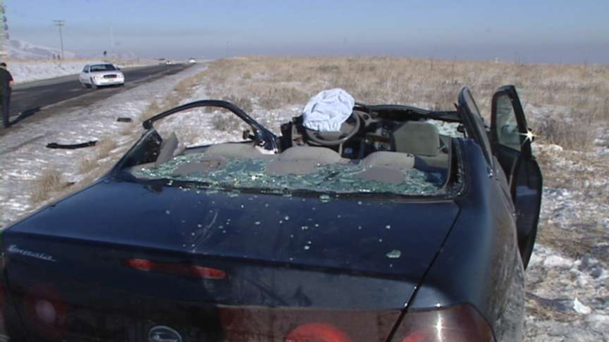 Accident in West Valley Seriously Injures Two