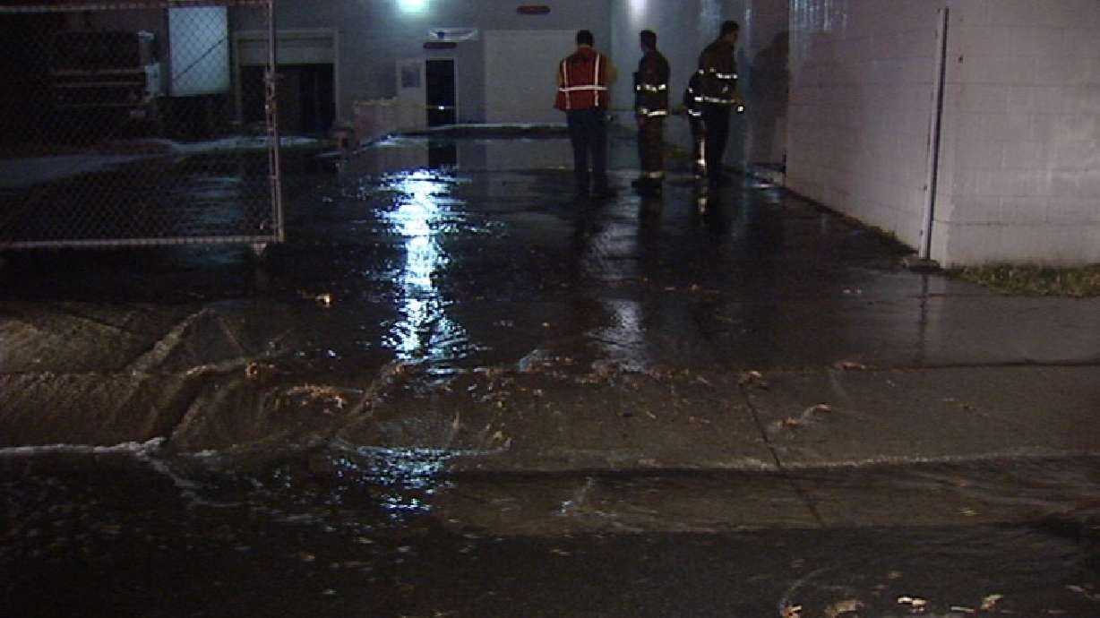 Broken Pipes Keep Fire Crews Busy