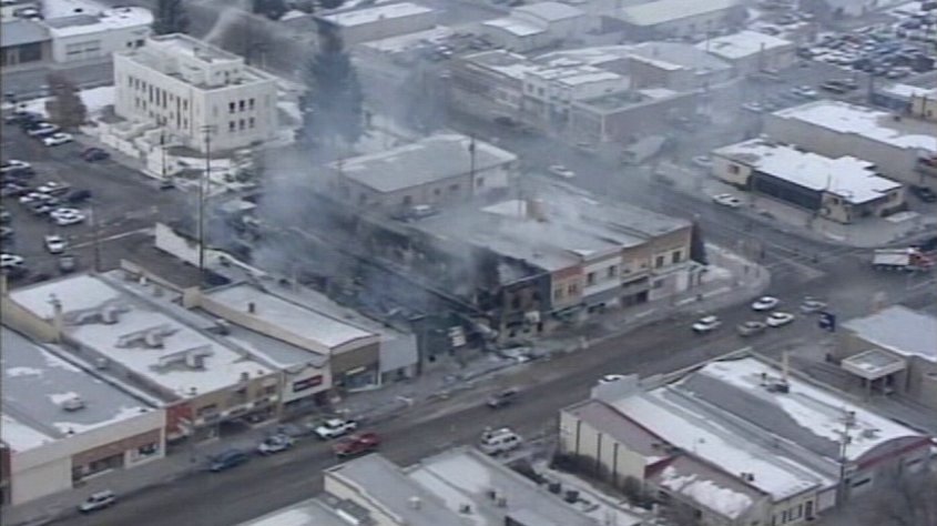 Utah Crews Help Battle Fire in Preston, Idaho