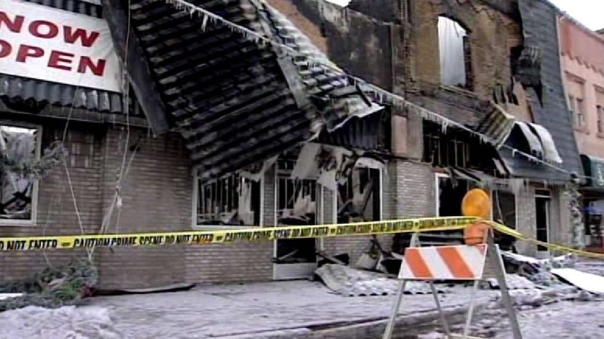 Fire Destroys Business in Preston, ID