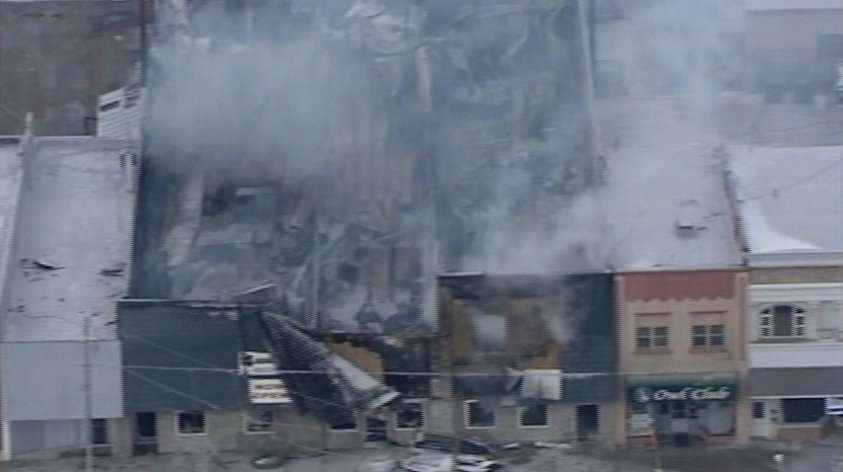 Fire Destroys Business in Preston, ID