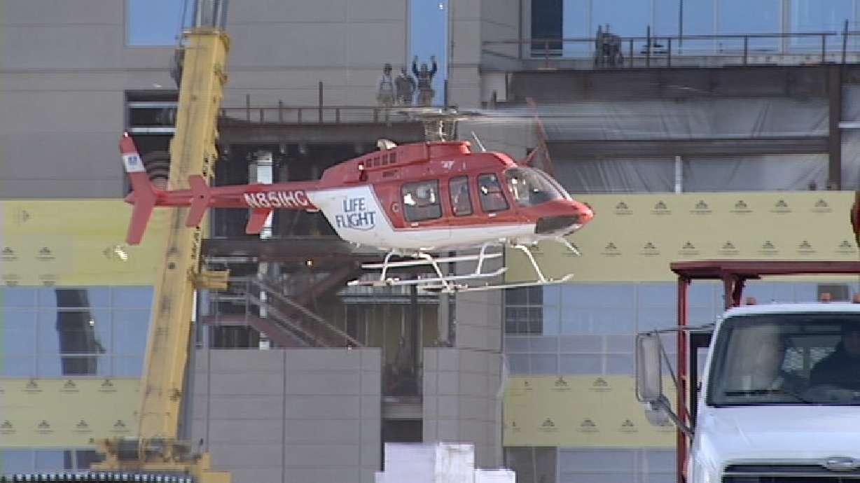 Construction Worker Injured in Fall