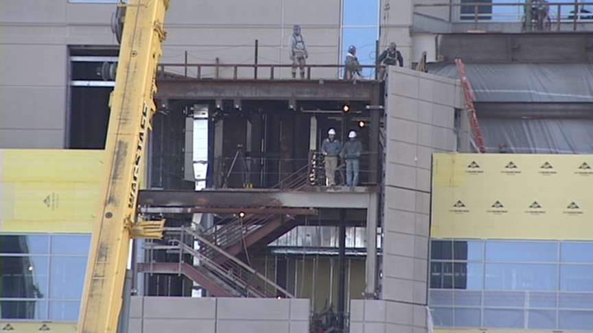 Construction Worker Injured in Fall