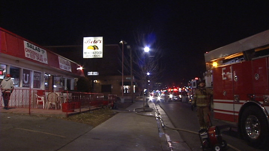 Grease Starts Fire at Mexican Restaurant