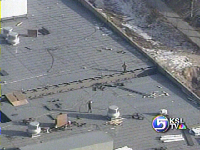 Construction Worker Injured in Fall at Salt Palace