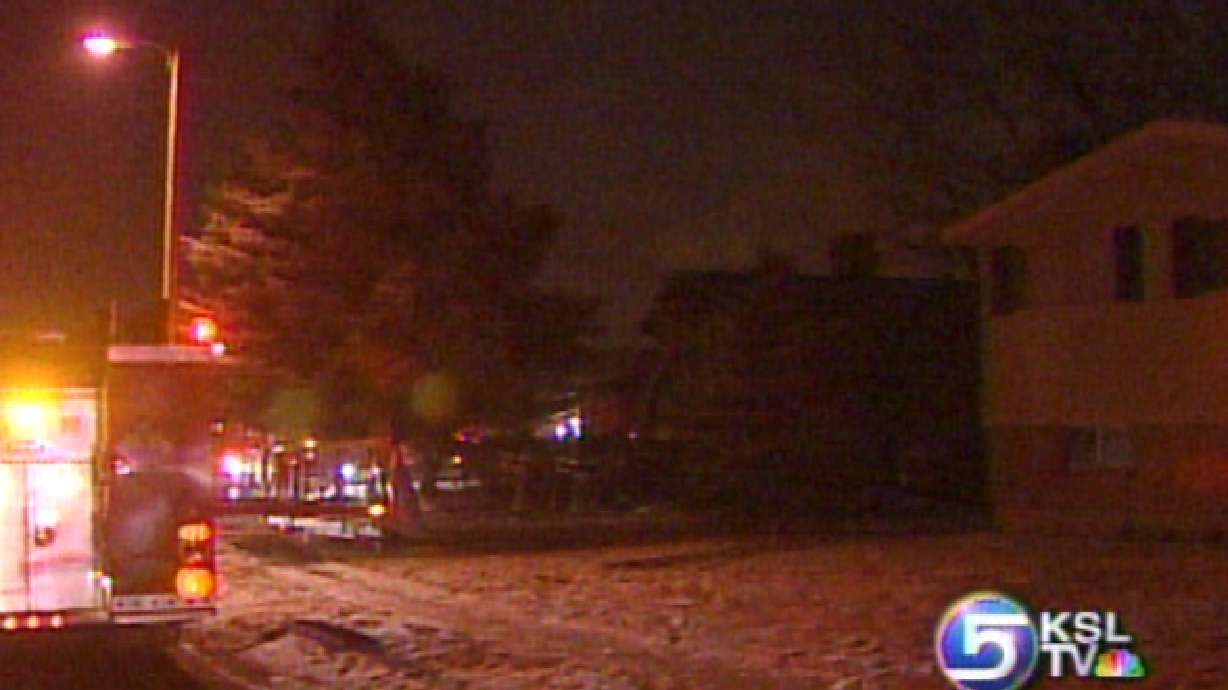 West Valley Home Goes Up in Flames