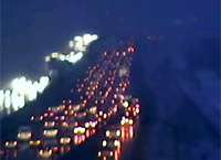 Storm Makes for a Hairy Commute