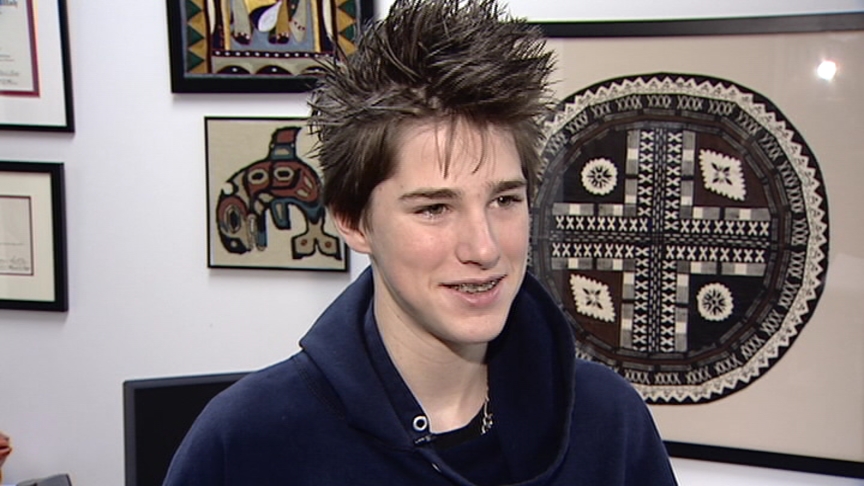 Deployed Father Surprises Son at Eagle Scout Ceremony