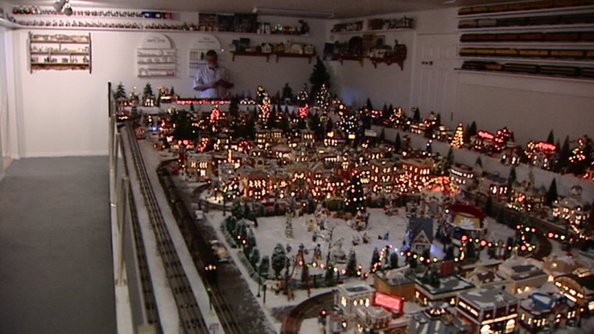 Christmas Town Fills St. George Man's Basement