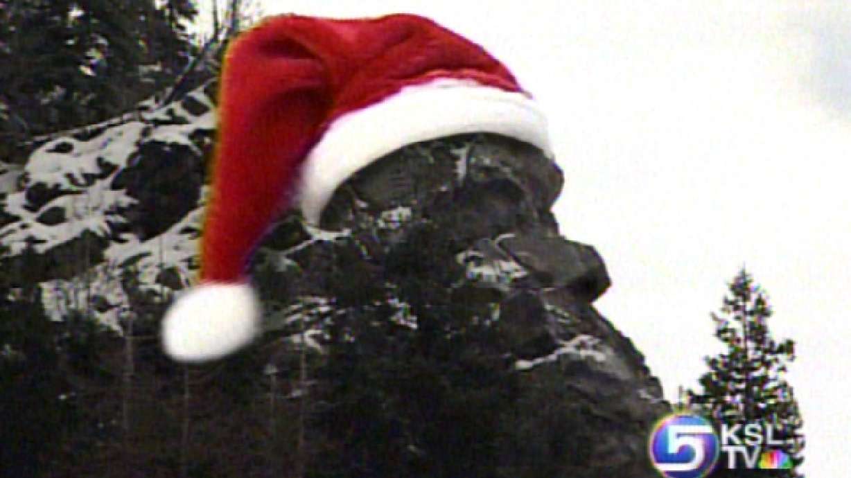 Reporter Finds Santa Claus in Big Cottonwood Canyon
