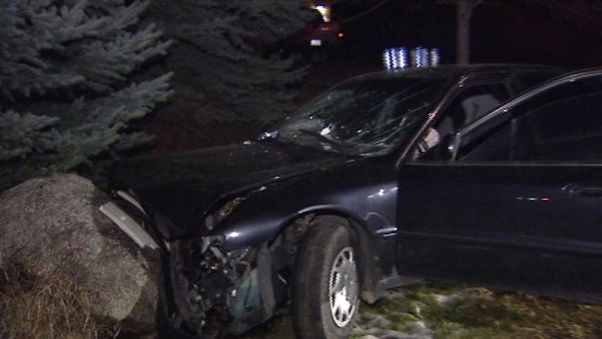 Motorist Accused of DUI Drives Into Boulder