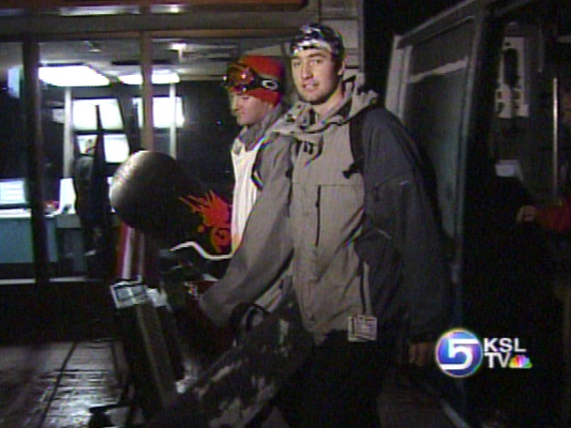 Stranded Snowboarders Rescued at Snowbird