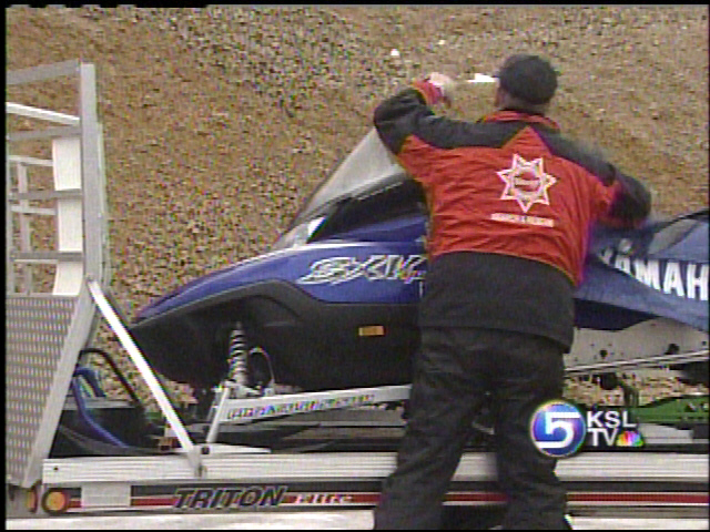 Search In Progress for Missing Snowmobiler