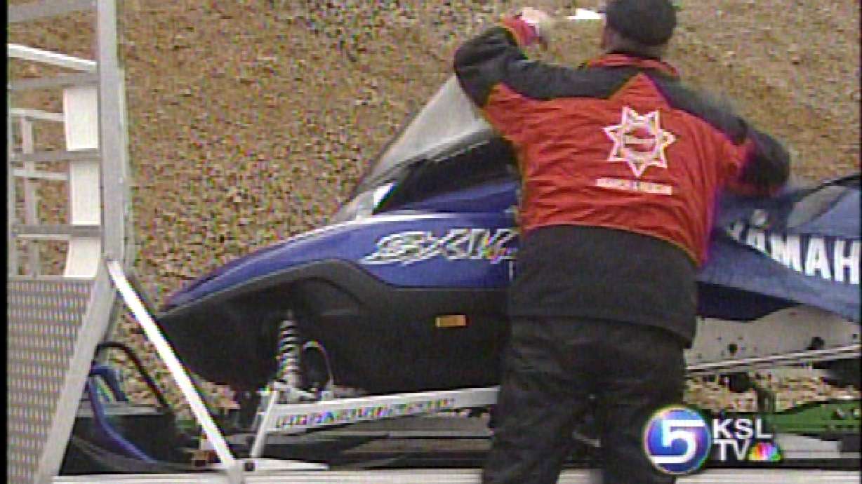 Search In Progress for Missing Snowmobiler