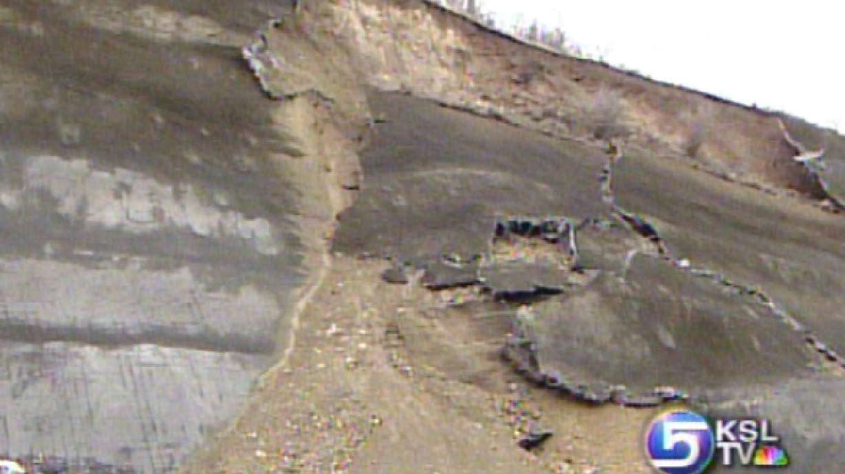 Wall Stabilizing Canyon Wall Crumbles