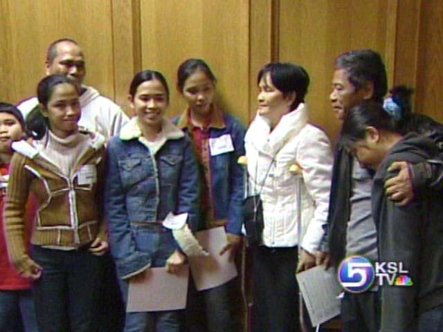 Four Sisters Leave for Basic Training