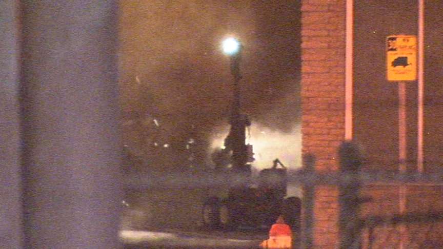 Public Safety Building Evacuated, Bag Detonated