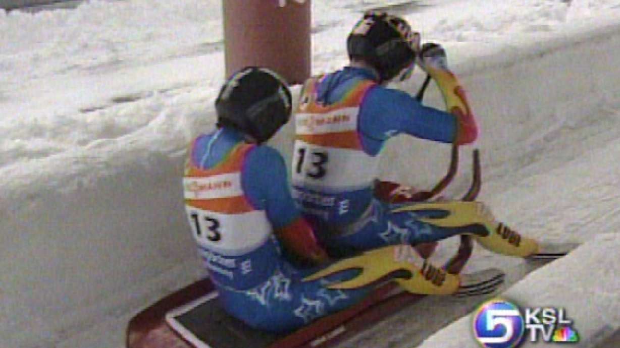 Utahn Wins Spot on Olympic Double Luge Team