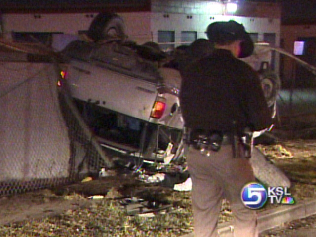 Thief Rolls Car, Arrested