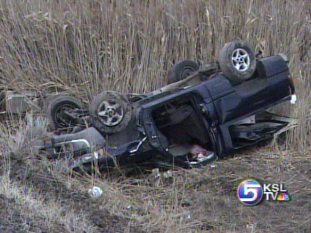 Three Injured in I-80 Rollover