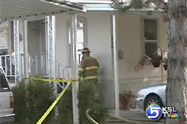 Fire Damages Woman's Home 