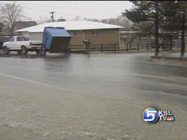 Rain Causes Minor Flooding