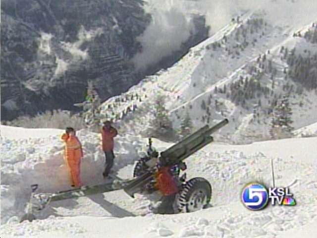 Avalanche Control Resumes in Provo Canyon