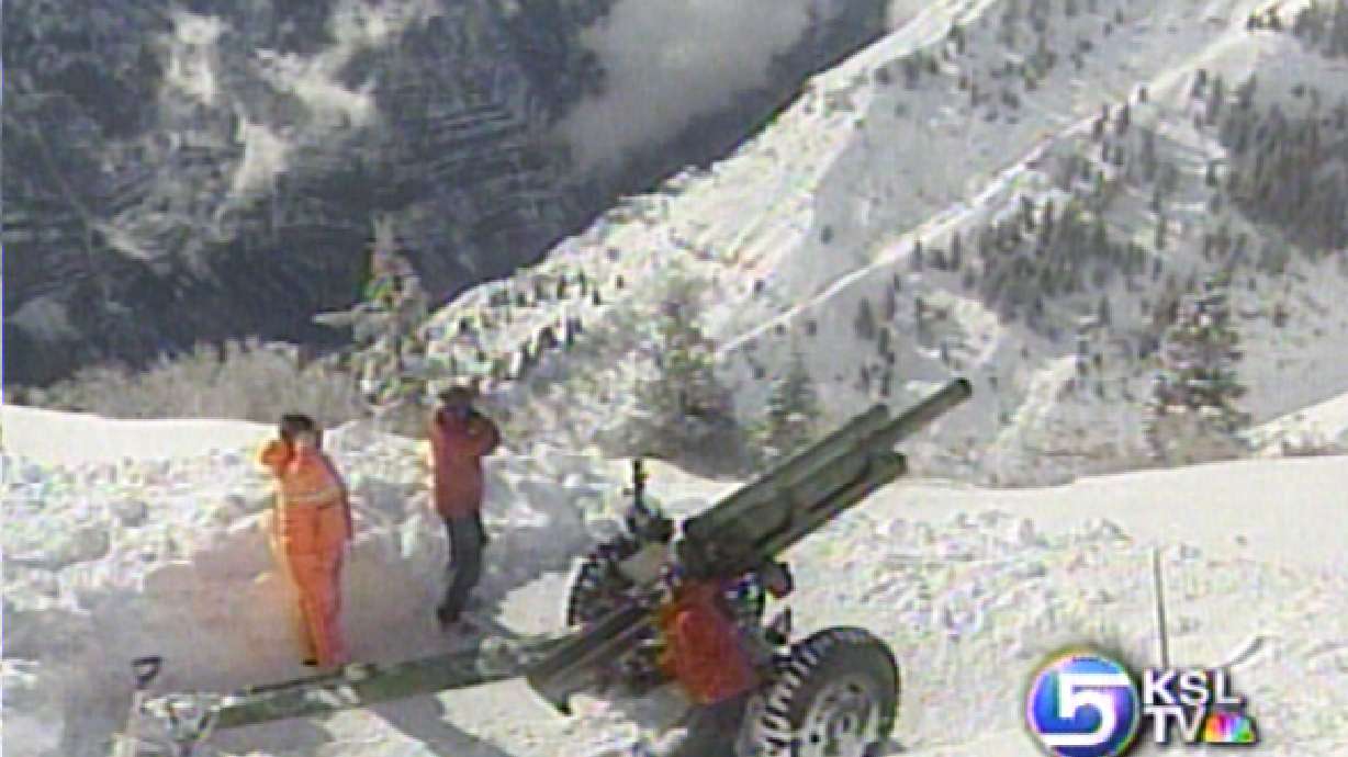 Avalanche Control Resumes in Provo Canyon