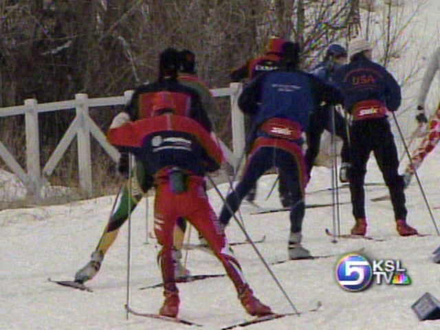 Cross-Country Skiers Competing for Olympic Spots