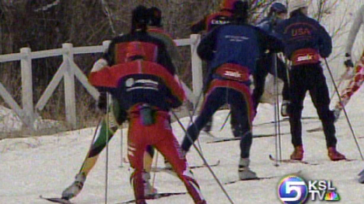 Cross-Country Skiers Competing for Olympic Spots