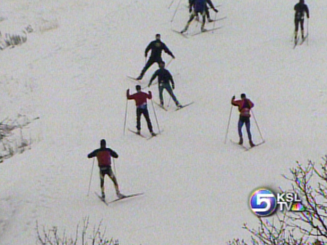 Cross-Country Skiers Competing for Olympic Spots