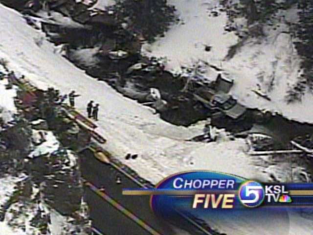 Driver Rolls Car Down Canyon Embankment