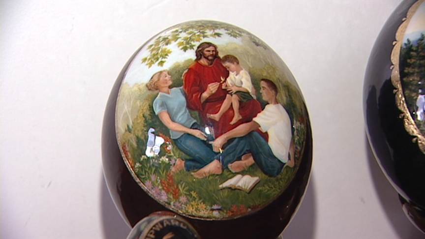 Utah Artist Puts Special Touch on Eggs