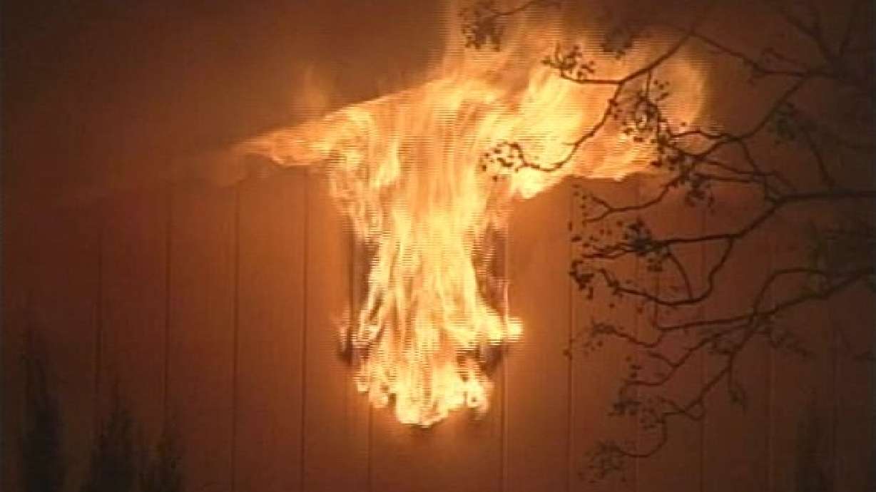 Flames Damage Southern Utah Home