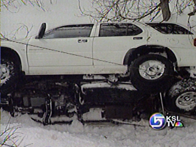 SUV Crashes in Little Cottonwood Canyon