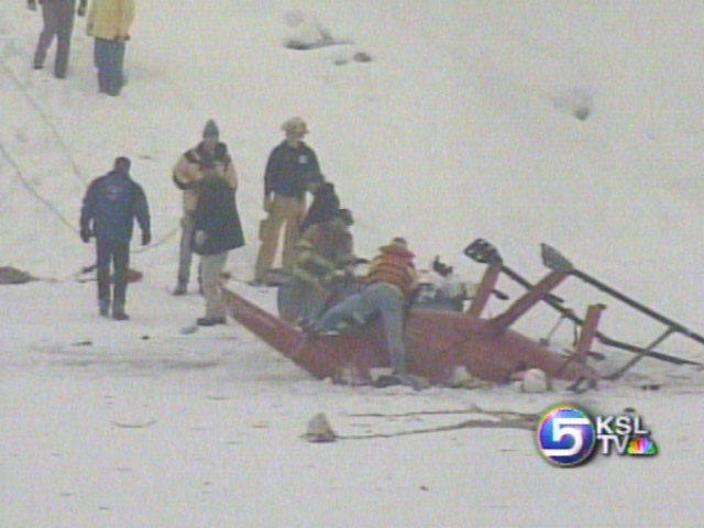 Officials Capture Moose by Helicopter