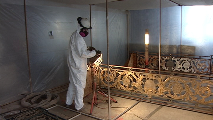 Dry Ice Blasting Used In Capitol Restoration