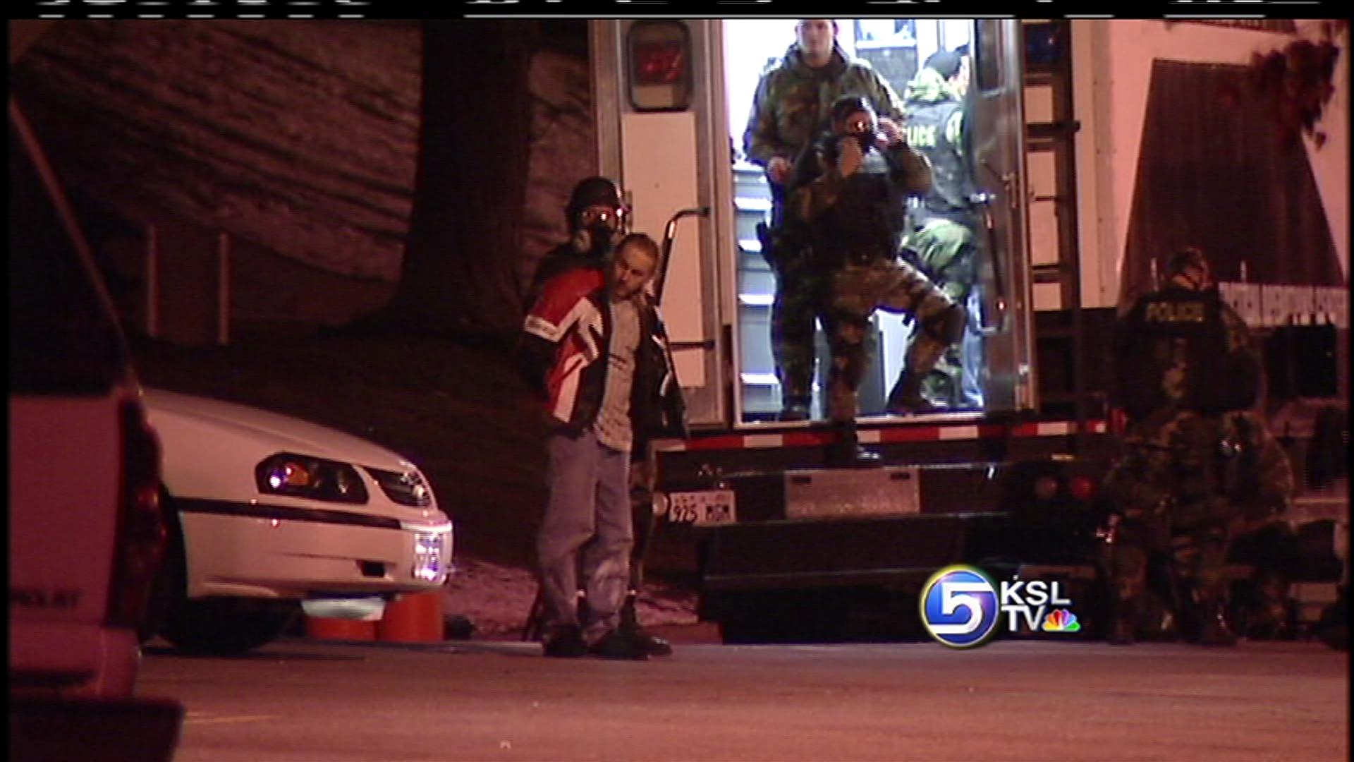 SWAT Bust Suspected Meth Cooks in Salt Lake Garage