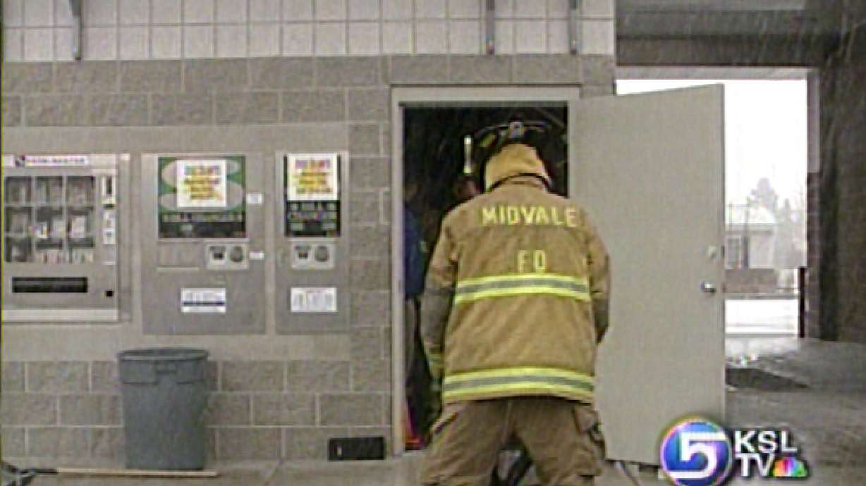 Smoldering Fire Found at Car Wash