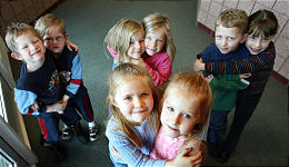 West Jordan Kindergarten has Seven Sets of Twins