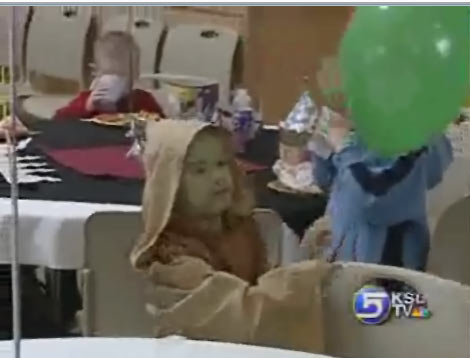 Make-a-Wish Gives 5-year-old a "Star Wars" Party