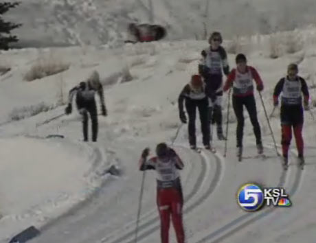 Cross Country Skiers Compete at Soldier Hollow