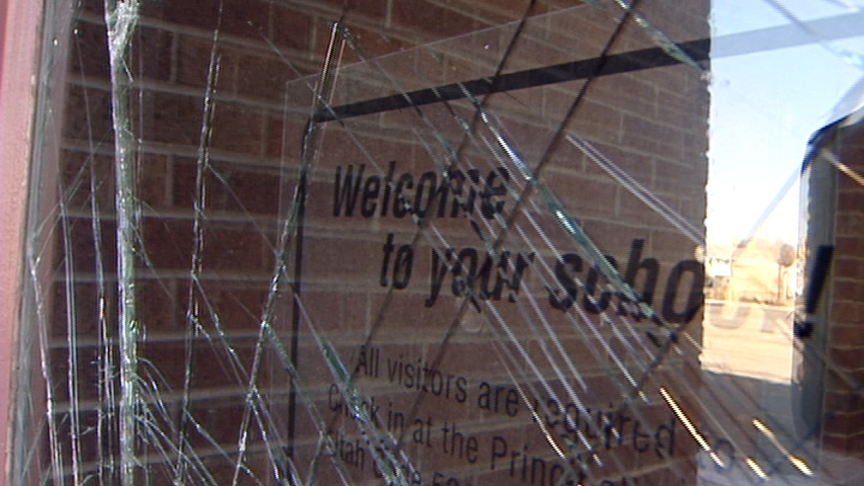 Vandals Break Into Sandy School