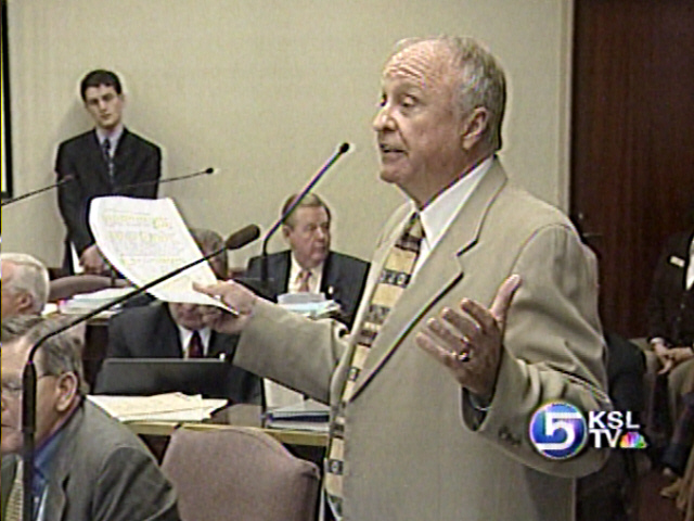 Senator Buttars Remains in Hospital as Legislature Continues