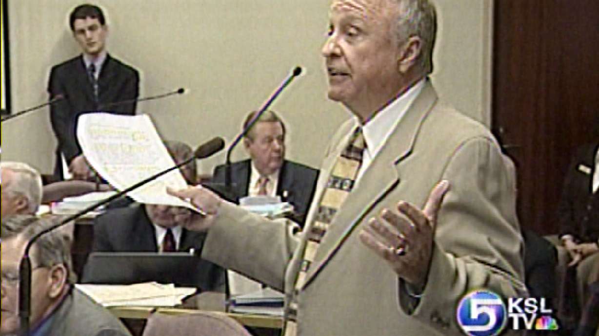 Senator Buttars Remains in Hospital as Legislature Continues